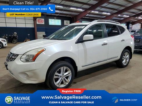 Used 2013 Nissan Rogue SV w/ Premium Pkg AWD/4WD image 1