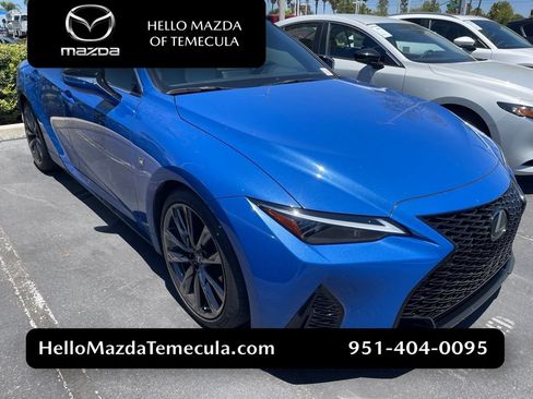 Used 2022 Lexus IS 350 F Sport w/ Navigation Package RWD image 1