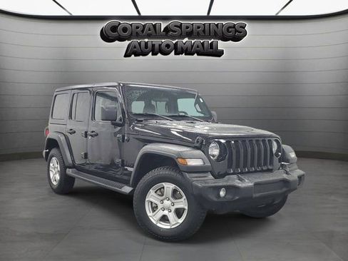 Used 2021 Jeep Wrangler Unlimited Sport AWD/4WD image 1