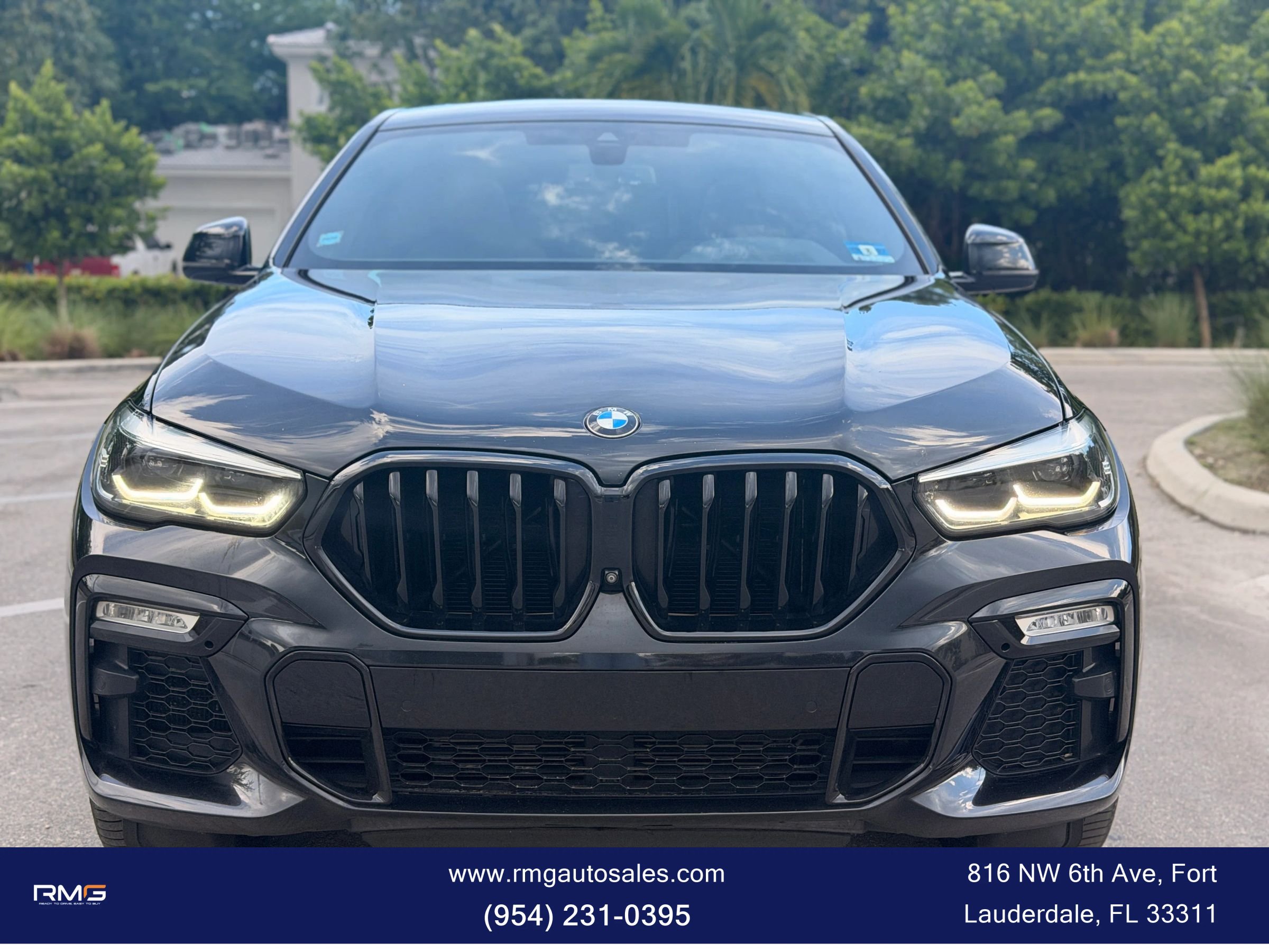 Used 2021 BMW X6 xDrive40i w/ M Sport Package AWD/4WD image 2