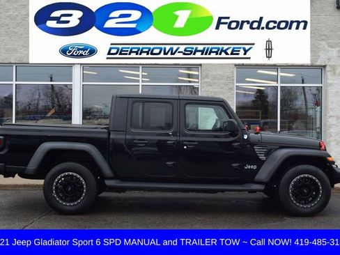 Used 2021 Jeep Gladiator Sport w/ Trailer Tow Package AWD/4WD image 3