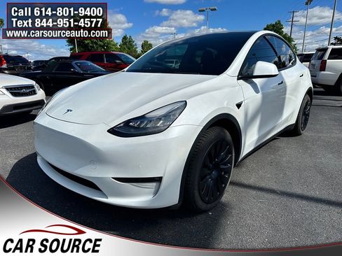 Used 2021 Tesla Model Y Long Range AWD/4WD image 2