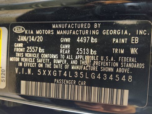 Used 2020 Kia Optima LX FWD image 33