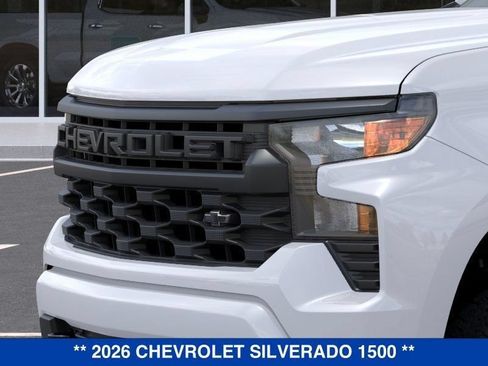 New 2026 Chevrolet Silverado 1500 Custom w/ Turbomax Blackout Package AWD/4WD image 14