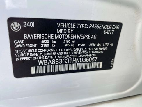 Used 2017 BMW 340i Sedan image 13