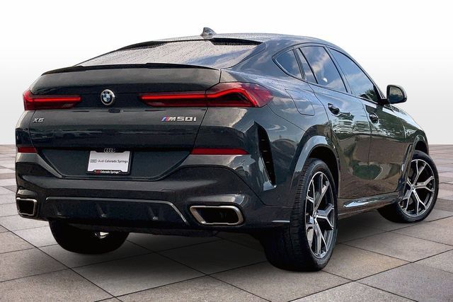 Used 2021 BMW X6 M50i w/ Premium Package AWD/4WD image 13
