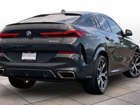 Used 2021 BMW X6 M50i w/ Premium Package AWD/4WD image 13