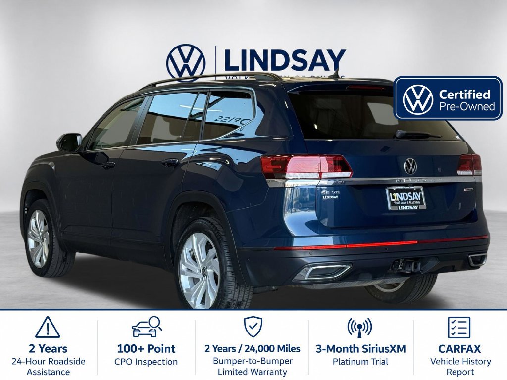 Used 2022 Volkswagen Atlas SE AWD/4WD image 4