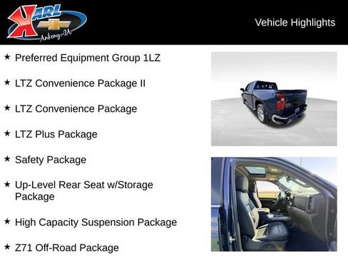 Used 2022 Chevrolet Silverado 1500 LTZ w/ LTZ Convenience Package II image 2