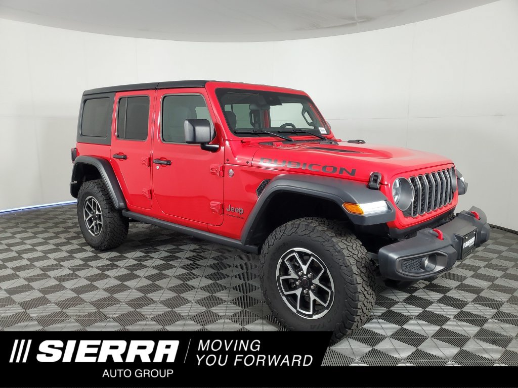 Used 2025 Jeep Wrangler Unlimited Rubicon AWD/4WD image 1
