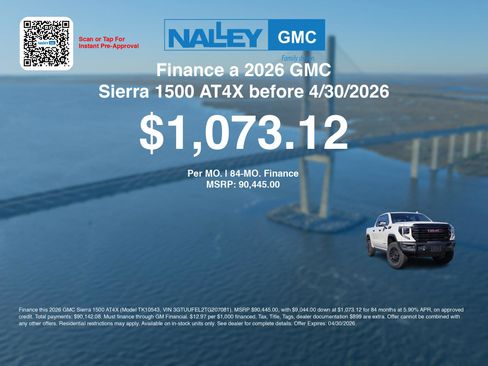 New 2026 GMC Sierra 1500 AT4X w/ AT4X AEV Edition image 7