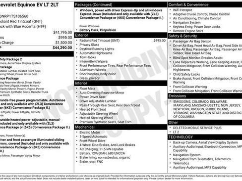 New 2026 Chevrolet Equinox EV LT image 26