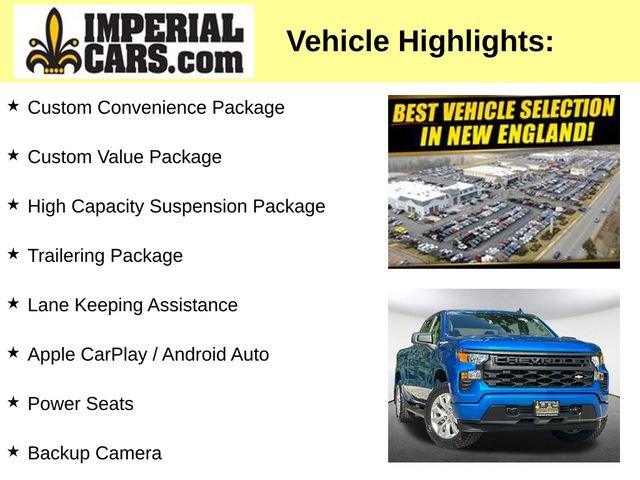 Certified 2024 Chevrolet Silverado 1500 Custom AWD/4WD image 8