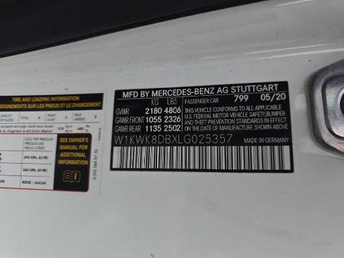 Used 2020 Mercedes-Benz C 300 Cabriolet w/ Parking Assistance Package image 7