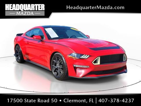 Used 2020 Ford Mustang Coupe w/ Black Accent Package RWD image 1
