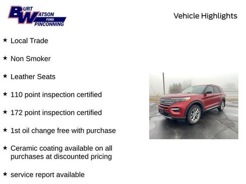 Used 2022 Ford Explorer Limited w/ Class IV Trailer Tow Package image 9