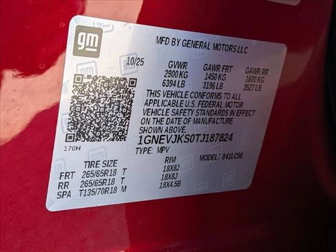 New 2026 Chevrolet Traverse Z71 image 19