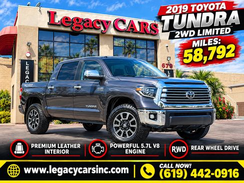 Used 2019 Toyota Tundra Limited w/ Limited Premium Package RWD image 2