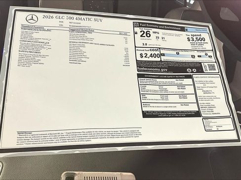 New 2026 Mercedes-Benz GLC 300 4MATIC image 18