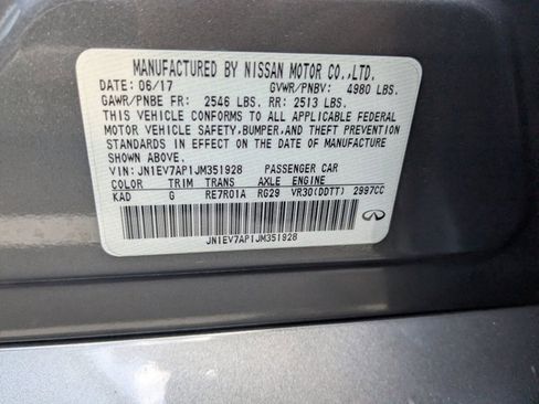 Used 2018 INFINITI Q50 Luxe w/ Sensory Package (Luxe) image 15