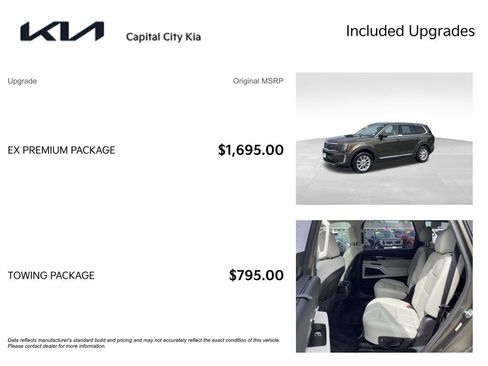 Used 2021 Kia Telluride EX w/ EX Premium Package AWD/4WD image 4