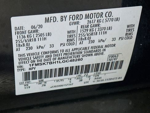 Used 2020 Ford Explorer 2WD w/ Class III Trailer Tow Package image 12