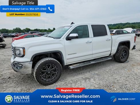Used 2018 GMC Sierra 1500 SLT w/ SLT Premium Package AWD/4WD image 1