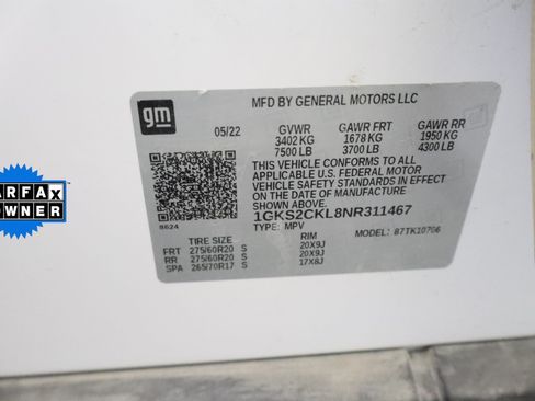 Certified 2022 GMC Yukon AT4 w/ Technology Package AWD/4WD image 36