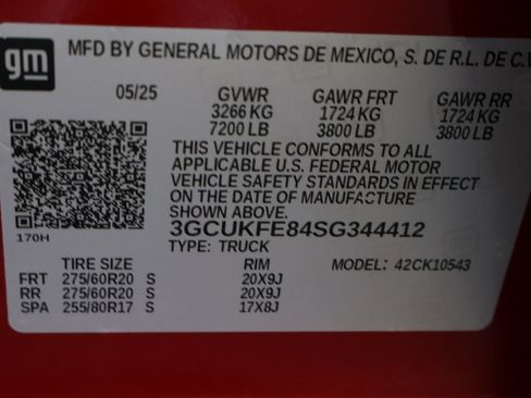 Used 2025 Chevrolet Silverado 1500 LT Trail Boss w/ Protection Package AWD/4WD image 55