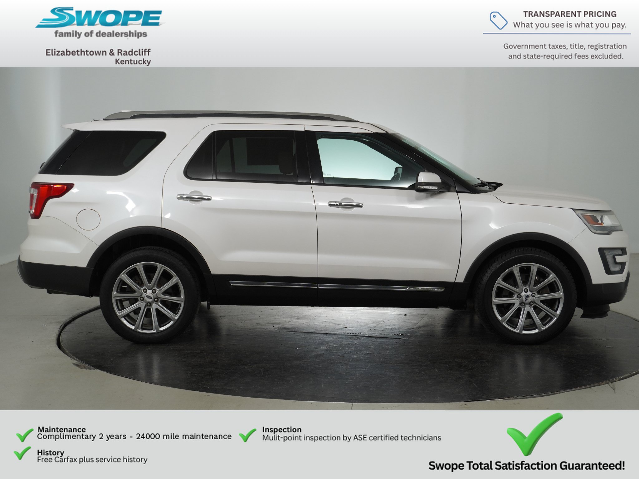Used 2017 Ford Explorer Limited FWD image 2