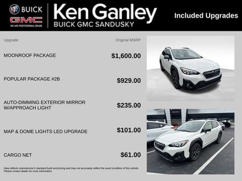 Used 2021 Subaru Crosstrek 2.5i Sport w/ Moonroof Package AWD/4WD image 6