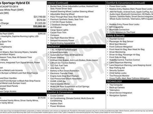 Used 2023 Kia Sportage EX image 14