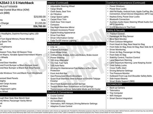 New 2026 MAZDA MAZDA3 s image 31