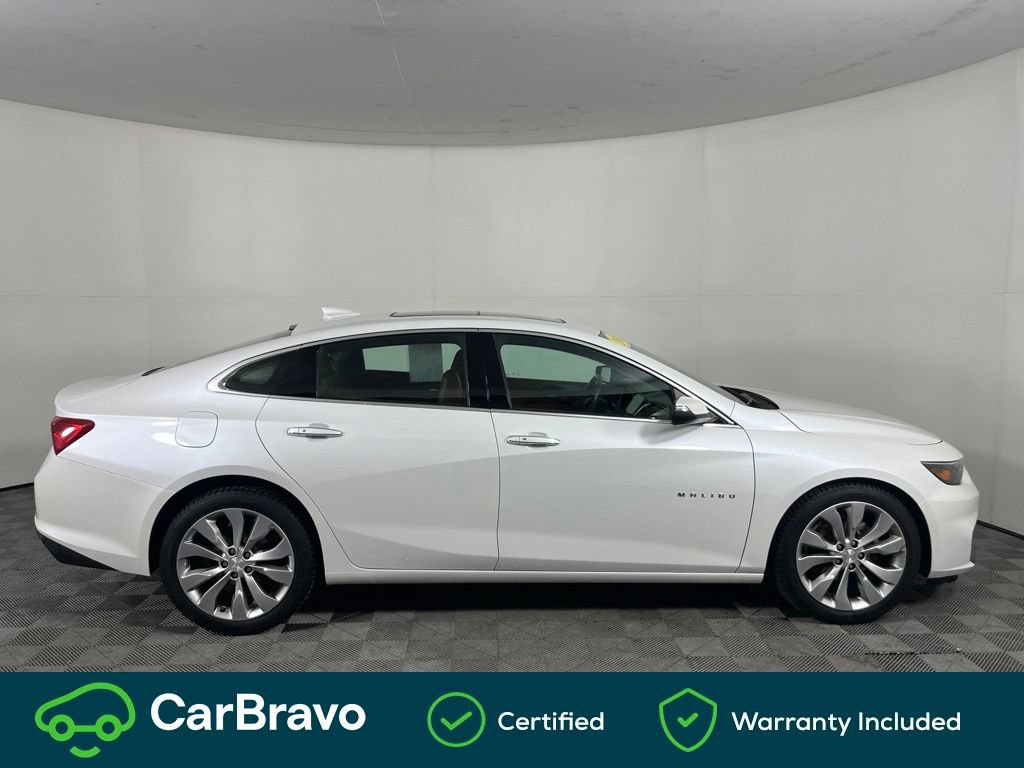 Certified 2018 Chevrolet Malibu Premier w/ Premier Sun and Wheel Package FWD image 2