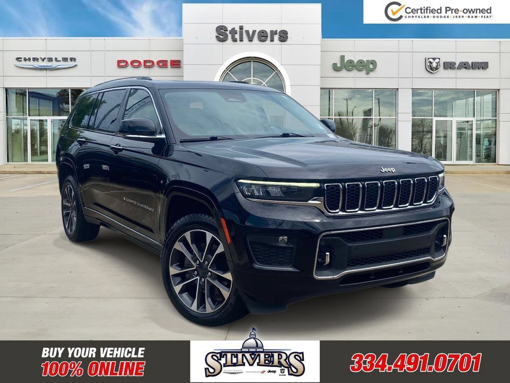 Used 2021 Jeep Grand Cherokee L Overland w/ Luxury Tech Group IV AWD/4WD image 1