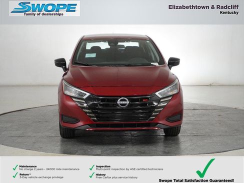 New 2025 Nissan Versa SR w/ Trunk Package image 12