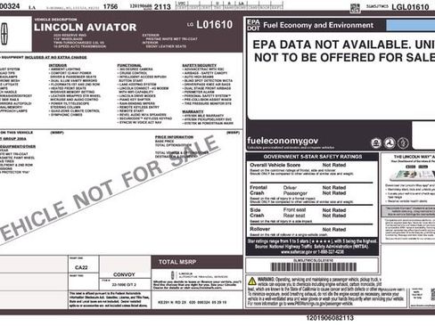 Used 2020 Lincoln Aviator Reserve image 28