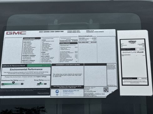 New 2025 GMC Savana 2500 w/ Driver Convenience Package image 36