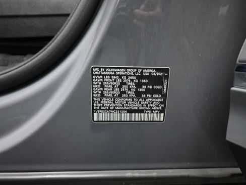 Used 2021 Volkswagen Atlas Cross Sport SE w/ Panoramic Sunroof Package AWD/4WD image 34