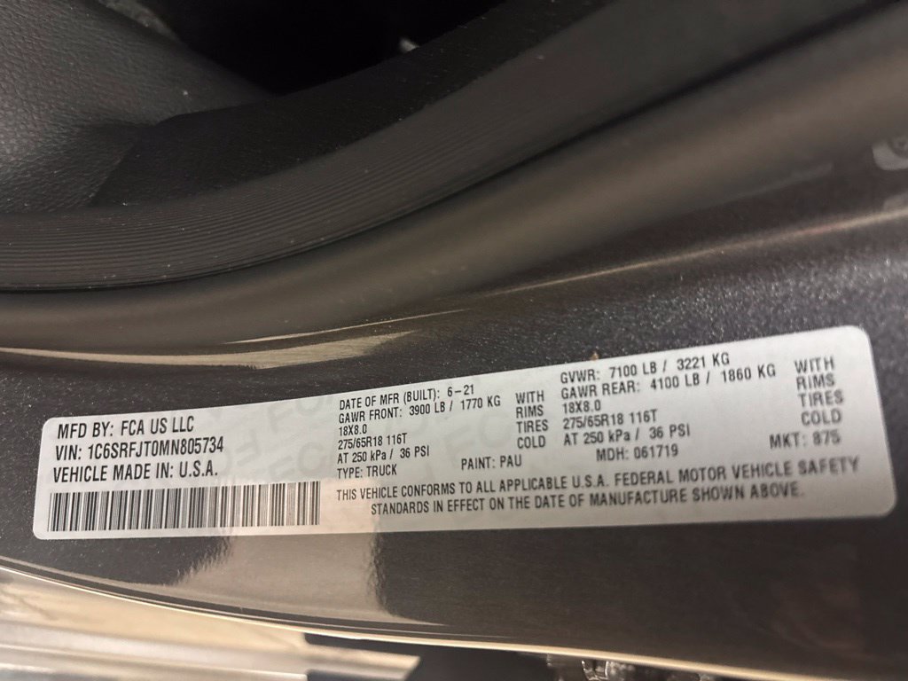Used 2021 RAM 1500 Laramie AWD/4WD image 58