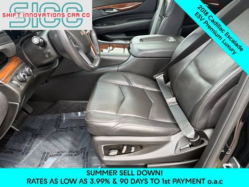 Used 2018 Cadillac Escalade ESV Premium Luxury AWD/4WD image 13