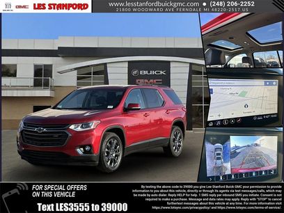Used 2020 Chevrolet Traverse RS w/ LPO, Floor Liner Package