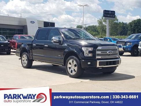 Used 2015 Ford F150 Platinum w/ Equipment Group 701A Luxury AWD/4WD image 1