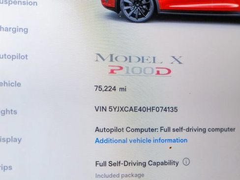 Used 2017 Tesla Model X P100D AWD/4WD image 29