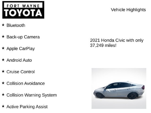 Used 2021 Honda Civic EX-L image 7