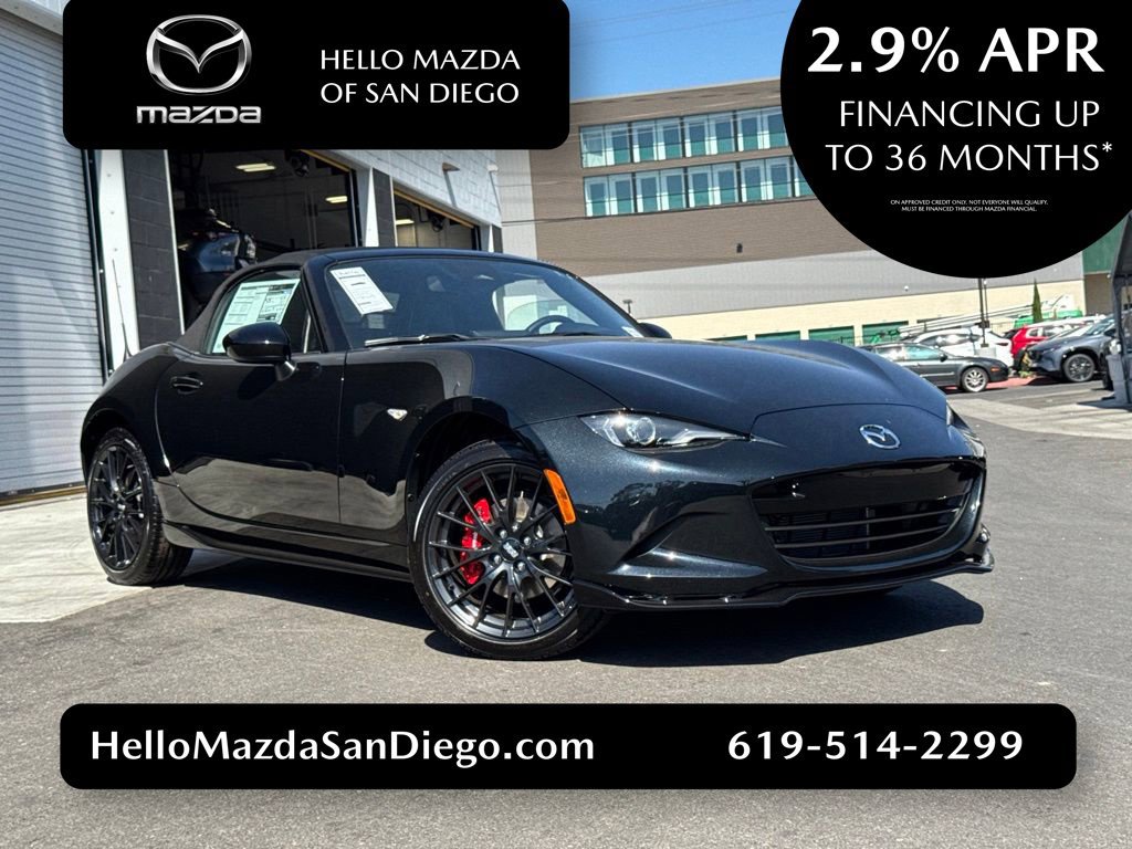 New 2026 MAZDA MX-5 Miata Club w/ Brembo/BBS/Recaro Package RWD image 1
