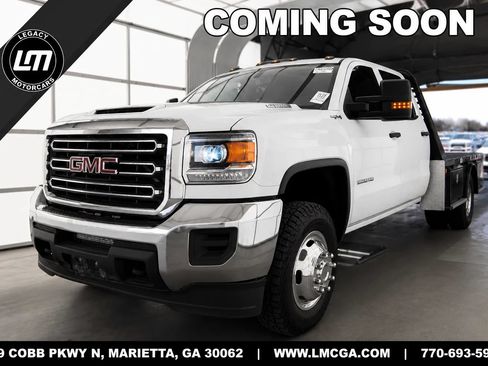 Used 2018 GMC Sierra 3500 4x4 Crew Cab w/ Sierra Convenience Package image 1