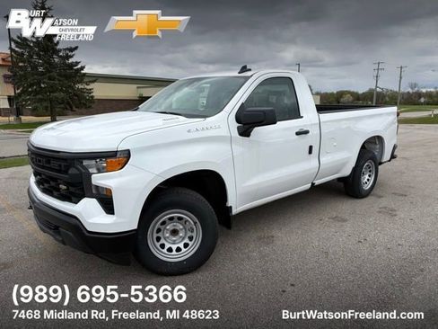 New 2026 Chevrolet Silverado 1500 W/T w/ WT Value Package RWD image 1