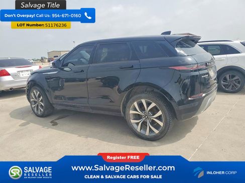 Used 2020 Land Rover Range Rover Evoque SE AWD/4WD image 3