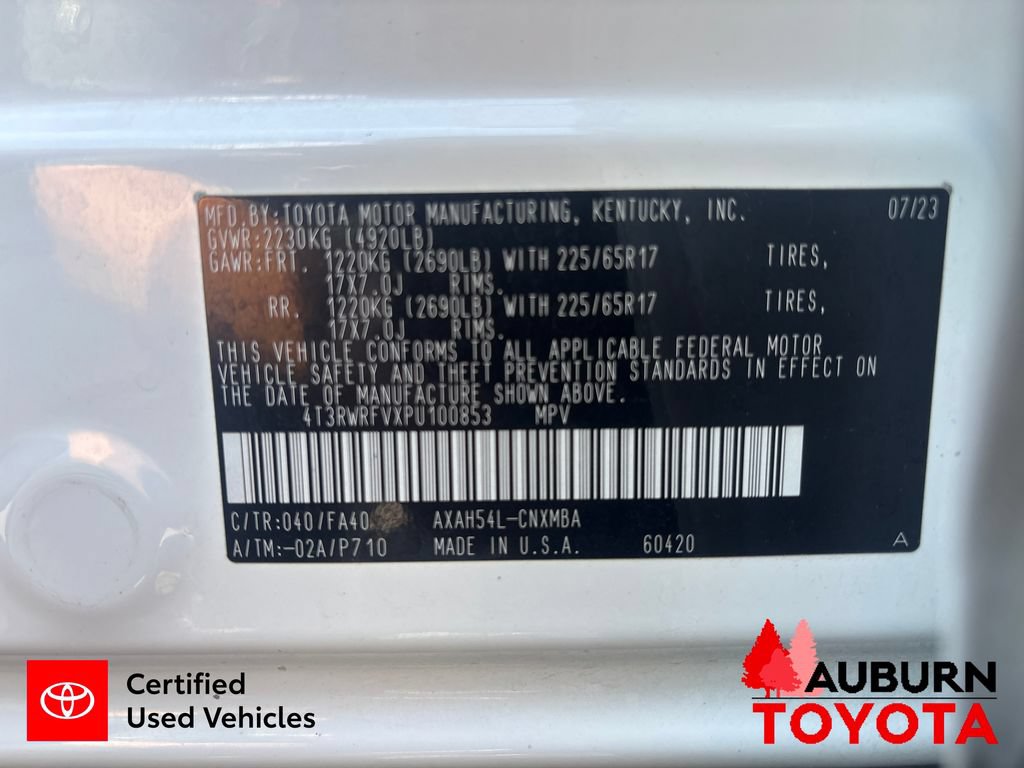 Certified 2023 Toyota RAV4 XLE w/ Convenience Package AWD/4WD image 28